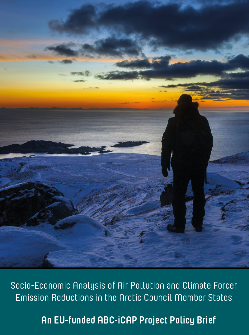 Socio-Economic Analysis of Air Pollution and Climate Forcer Emission Reductions in the Arctic Council Member States with Special Focus on Black Carbon and Methane Emissions